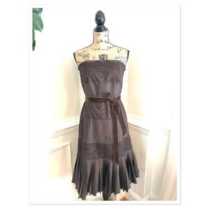 🎀Banana Republic Taffeta Silk Strapless Dress🎀